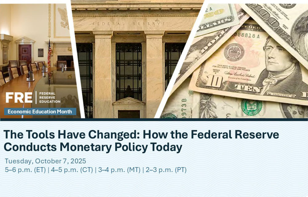 How the Federal Reserve Conducts Monetary Policy Event Banner